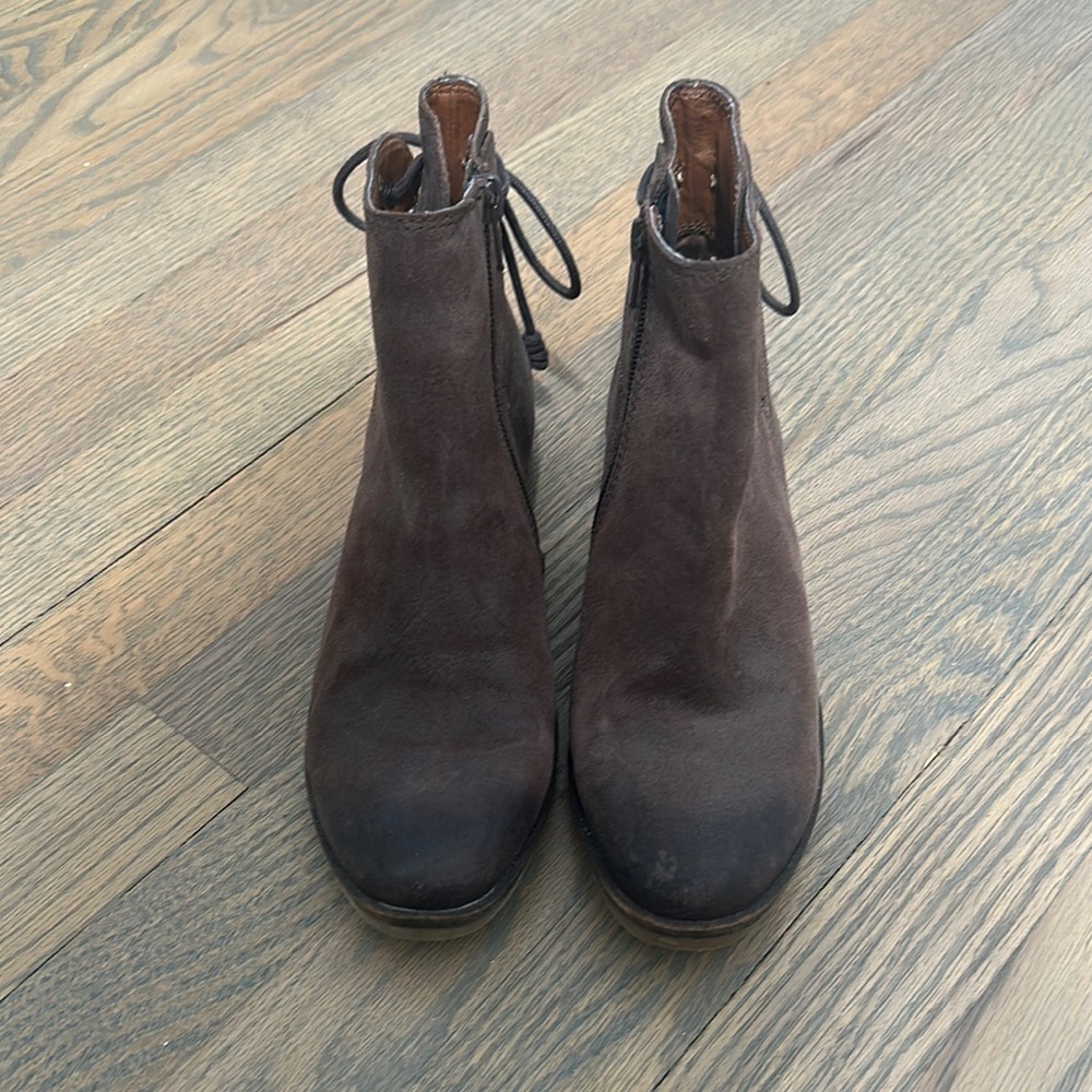 Lucky Brand Brown Ankle Boots